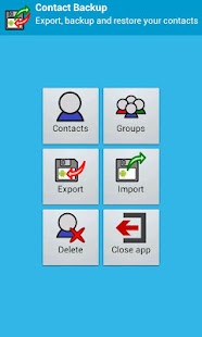 Contact Backup Screenshots 0