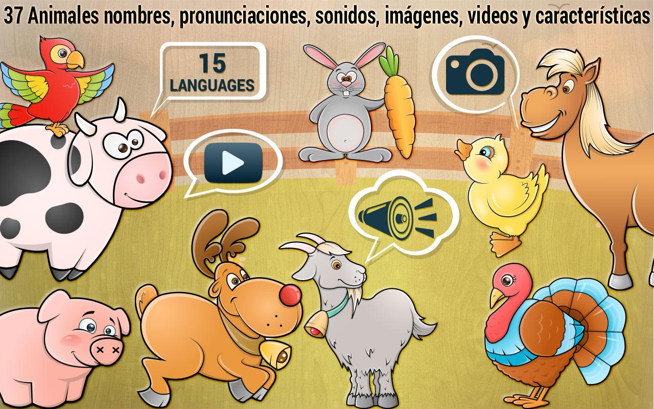 Android application Toddler Kids puzzle game - Animals screenshort