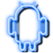 Neon Blue GO Launcher EX Theme icon