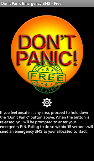 Don't Panic Emergency SMS Free