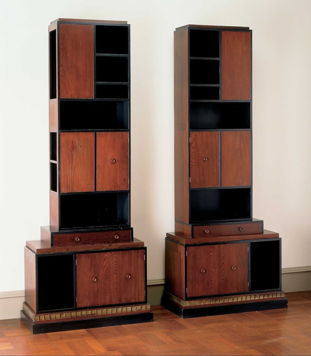 Pair Of Skyscraper Bookcases Paul Theodore Frankl American B