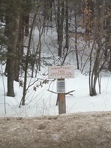 Robert Frost Trail Head at Depot Road