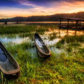 Traditional Boat of Tamblingan by Bayu Adnyana - Transportation Boats