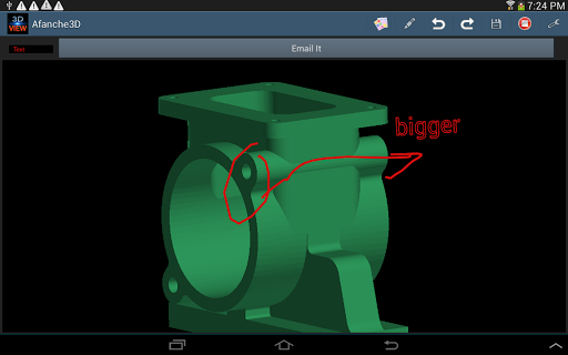 3D STL Viewer for Tablet
