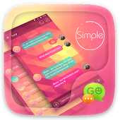 (FREE) GO SMS SIMPLE THEME