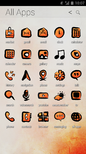 Calligraphy Atom Iconpack