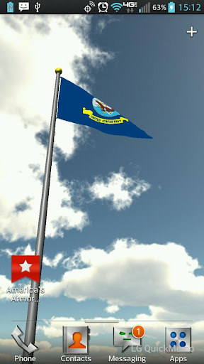 U.S. Navy Flag Live Wallpaper