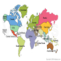 World Countries and Capitals logo