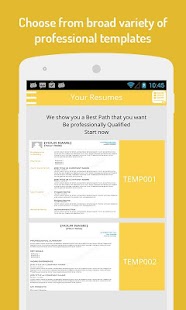 Resume Builder Screenshots 2