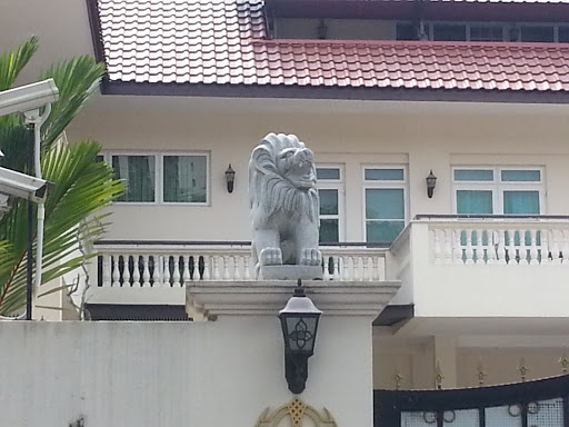 Stone Lion Guardian