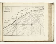 Kaart van de Vlaamse kust, 1726