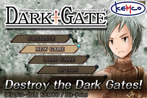 Android application RPG DarkGate screenshort