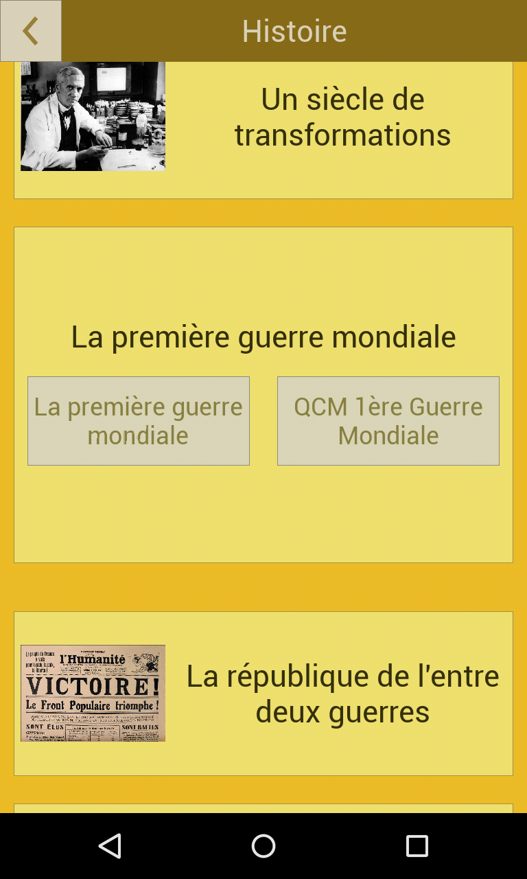 Brevet : Histoire Géographie Screen 3
