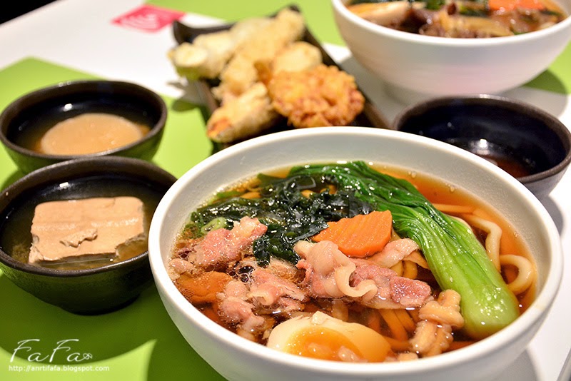 五食五心烏龍麵(微風南京店B2)。燦星品牌創意風味烏龍麵