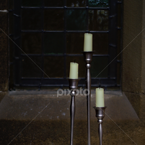 Candlesticks by Dunstan Vavasour - Artistic Objects Still Life