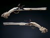 Pair of flintlock pistols