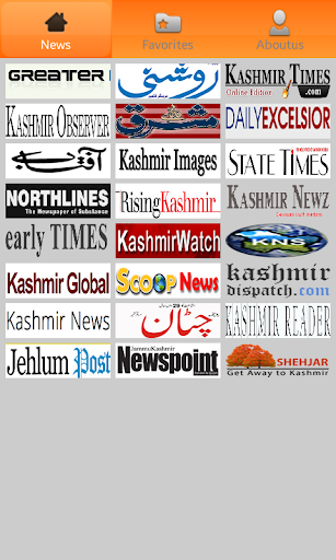 Kashmir Newspapers.