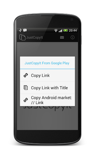 【免費生產應用App】Just Copy It-APP點子