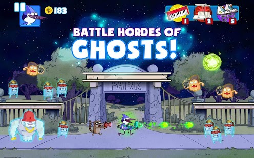 Ghost Toasters - Regular Show-android-games