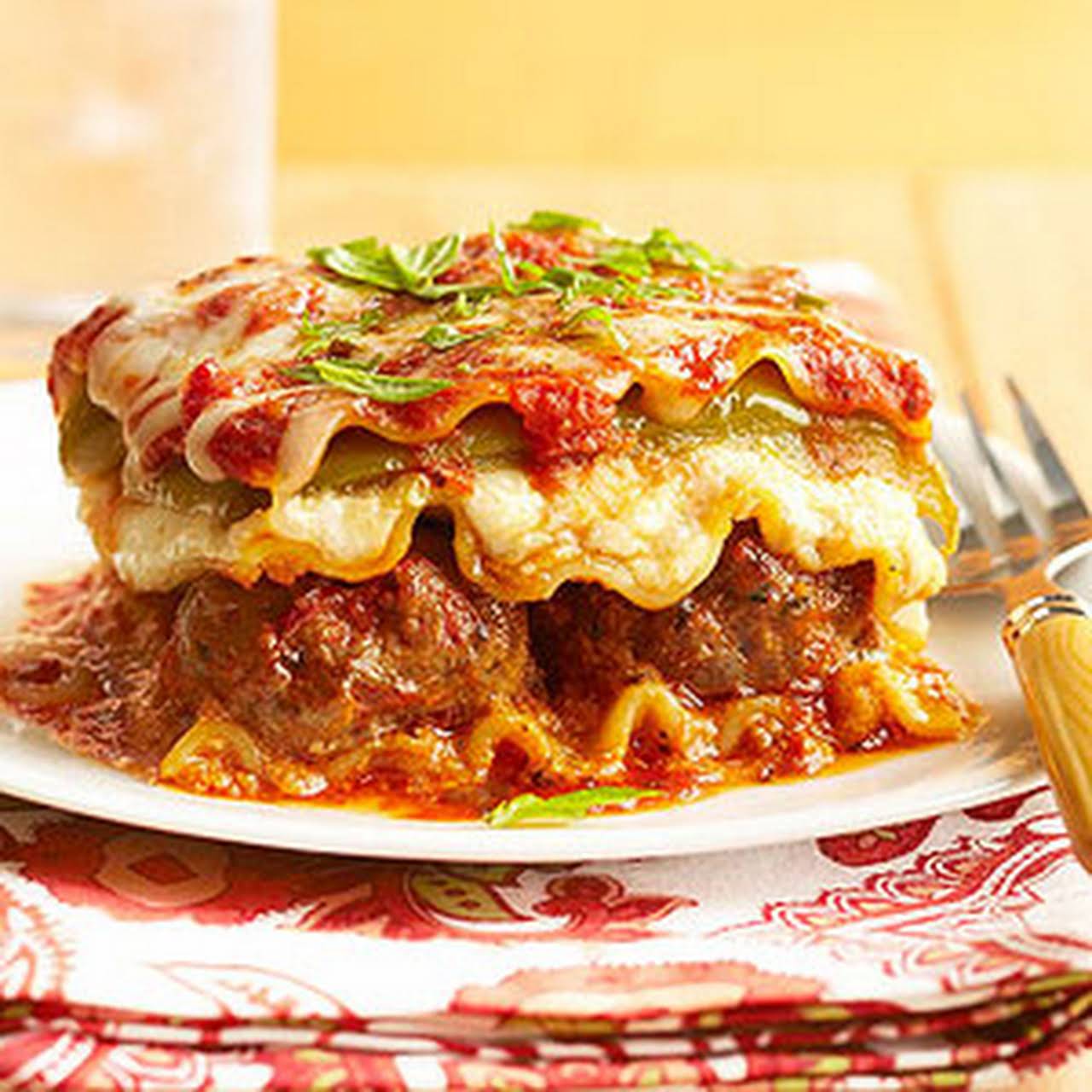 Meatball Lasagna