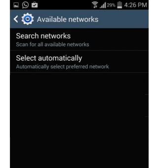 Network operator shortcut-Oc2c