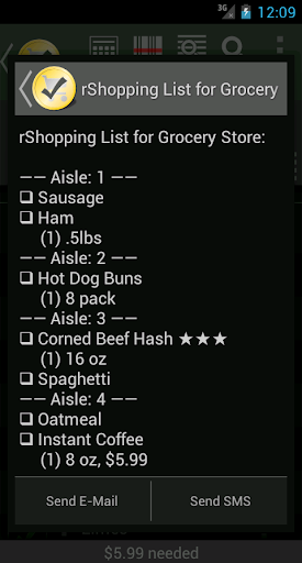 【免費購物App】Grocery List - rShopping-APP點子