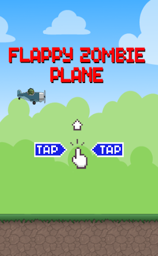 Flappy Zombie Plane