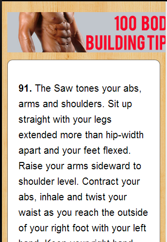 【免費健康App】100 Ultimate Bodybuilding Tips-APP點子