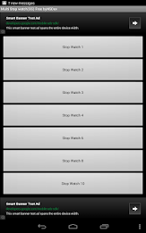 MultiStopWatchSS Free byNSDev poster 9