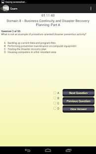 CISSP Evaluator Domain 8 Screenshots 3