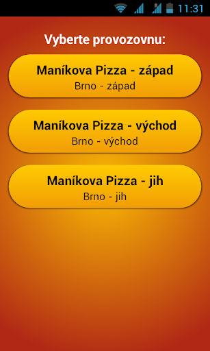 Maníkova pizza Brno