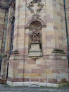Statue an der Ludwigskirche
