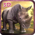Rhino Rampage 3D Simulator Apk