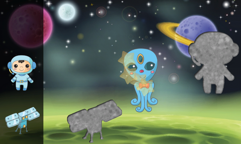Space Puzzles for Toddlers ! Screen 2