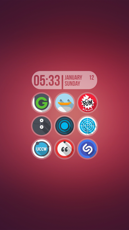 Around (Go Apex Nova Theme) - screenshot