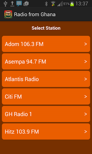 Radio from Ghana