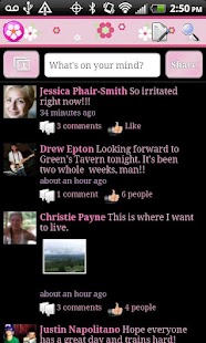 Free Download Black Pink Theme for Facebook APK