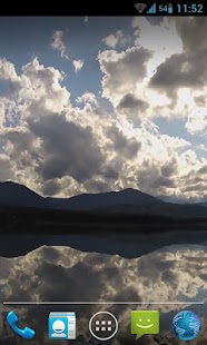 download Sunny Clouds Live Wallpaper HD free