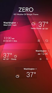 ZERO THEME GO WEATHER