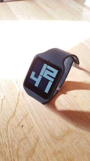 Wear Big Digital Watch Face