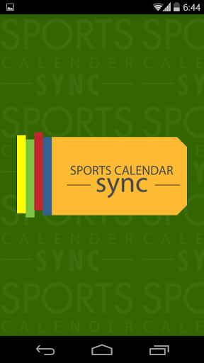 Sports Calendar Sync