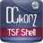 DCikonZ Leather TSF Theme mobile app icon
