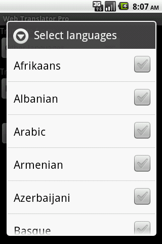 Web Translator Pro Screen 3