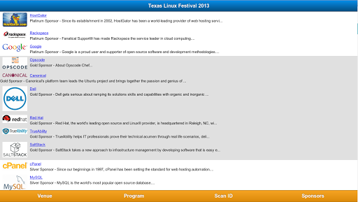 【免費社交App】Texas Linux Festival 2013-APP點子