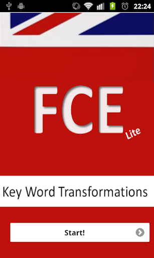 FCE Key Word Transformations