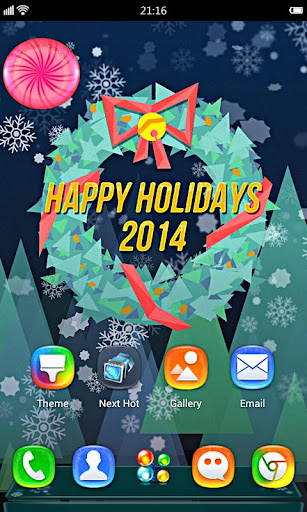 Happy Holiday Next Theme