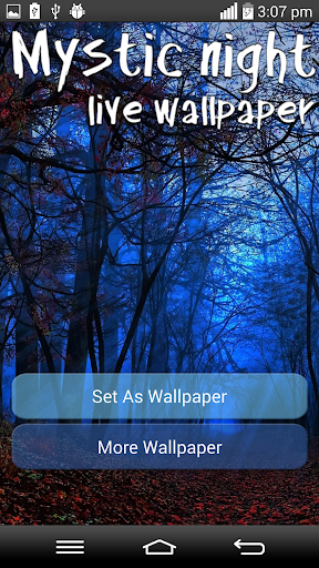 Mystic Night Live Wallpaper