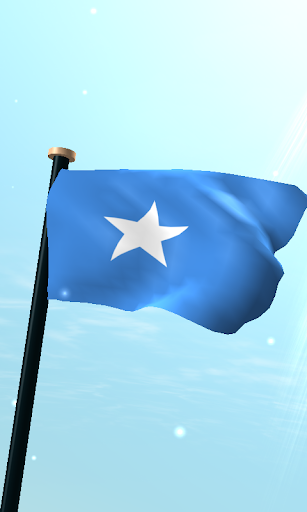 Somalia Flag 3D Free Wallpaper