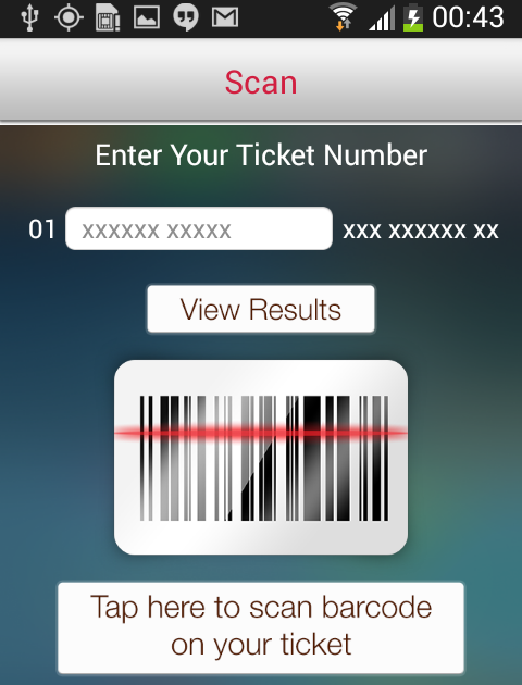 General Download: Lottery Barcode Scanner App Android