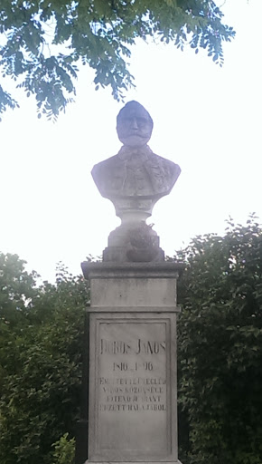 Dobos János szobor / Dobos János statue